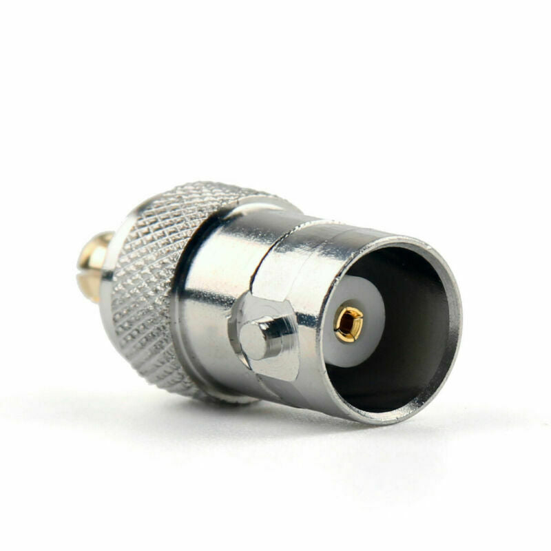 10x Adapter BNC Female Jack To MCX Male Plug Connector M/F DVB-T TV Antenna S/