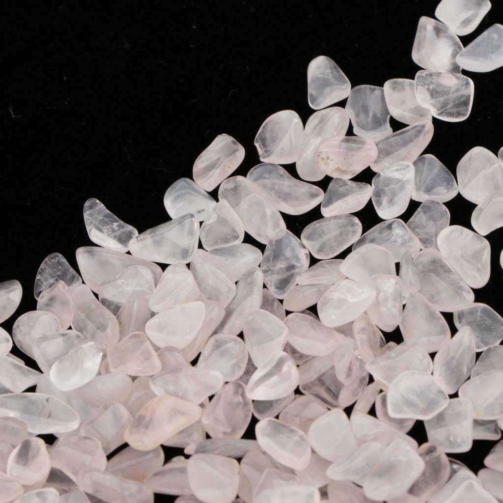 100g Natural Quartz Crystal Stone Small Mineral Aquarium Vase Decor Craft