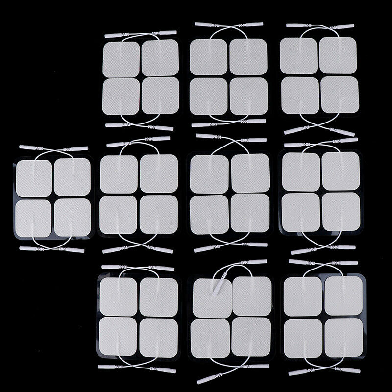 40 Replacement Tens Electrode Pads 2x2 Muscle StimulatorBULK DD