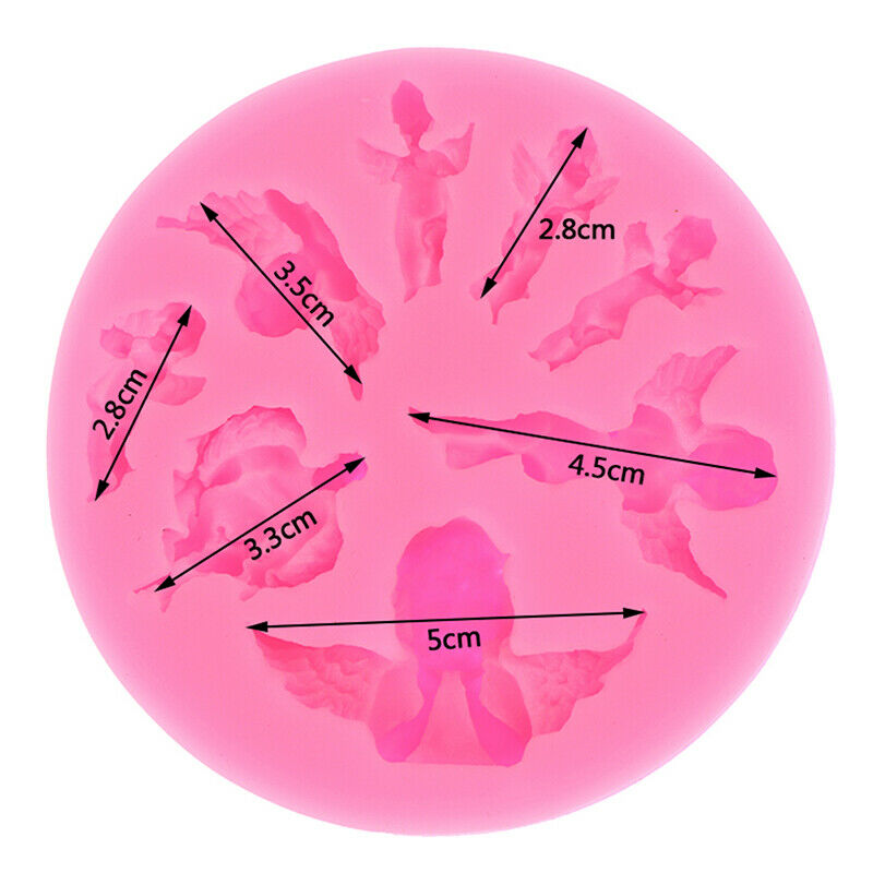 Angel Baby Silicone Mold Fondant Mould Chocolate Mould Cake Decorating Tool US