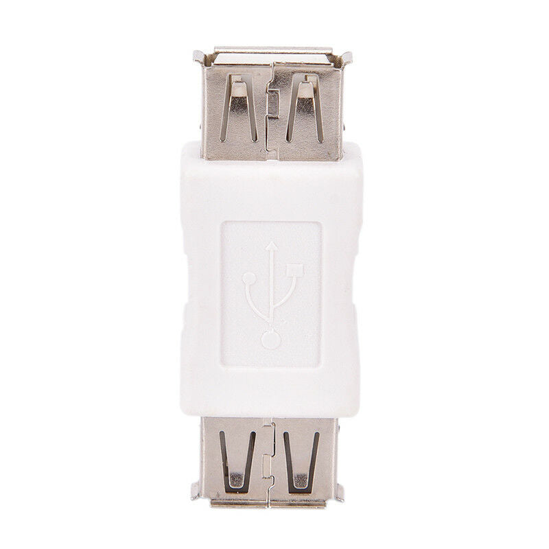 1Pcs Usb 2.0 Type A Female To Female Adapter Coupler Gender Changer ConnectoY1