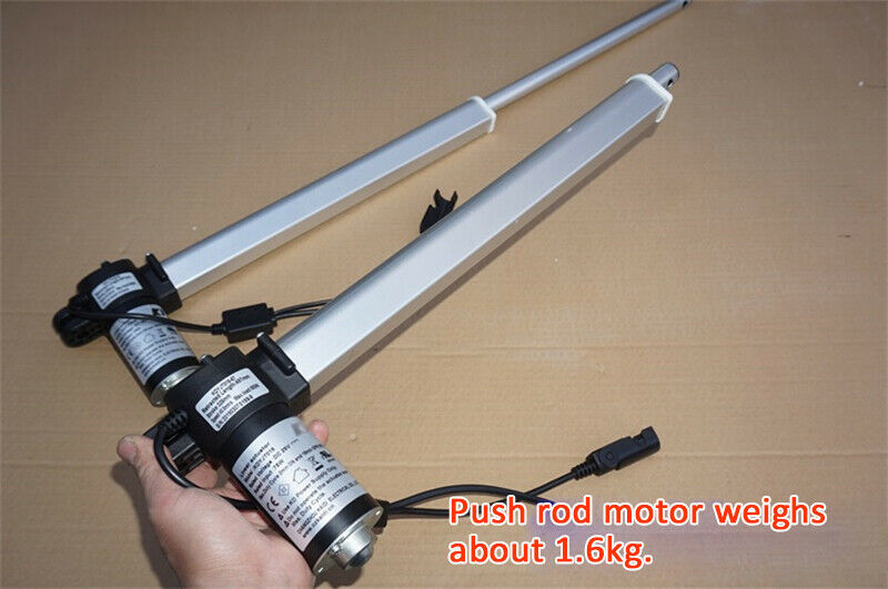 DC 29V 75W Push rod motors 12V24V 800N stroke 326mm massage bed chair 45.5mm/s