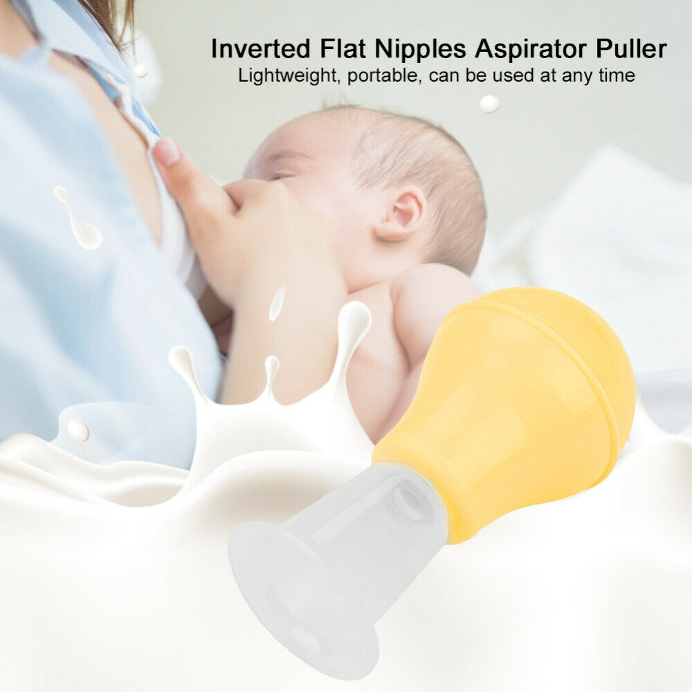 Portable Women Soft Cups Correction for Inverted Flat Nipples Aspirator Puller R