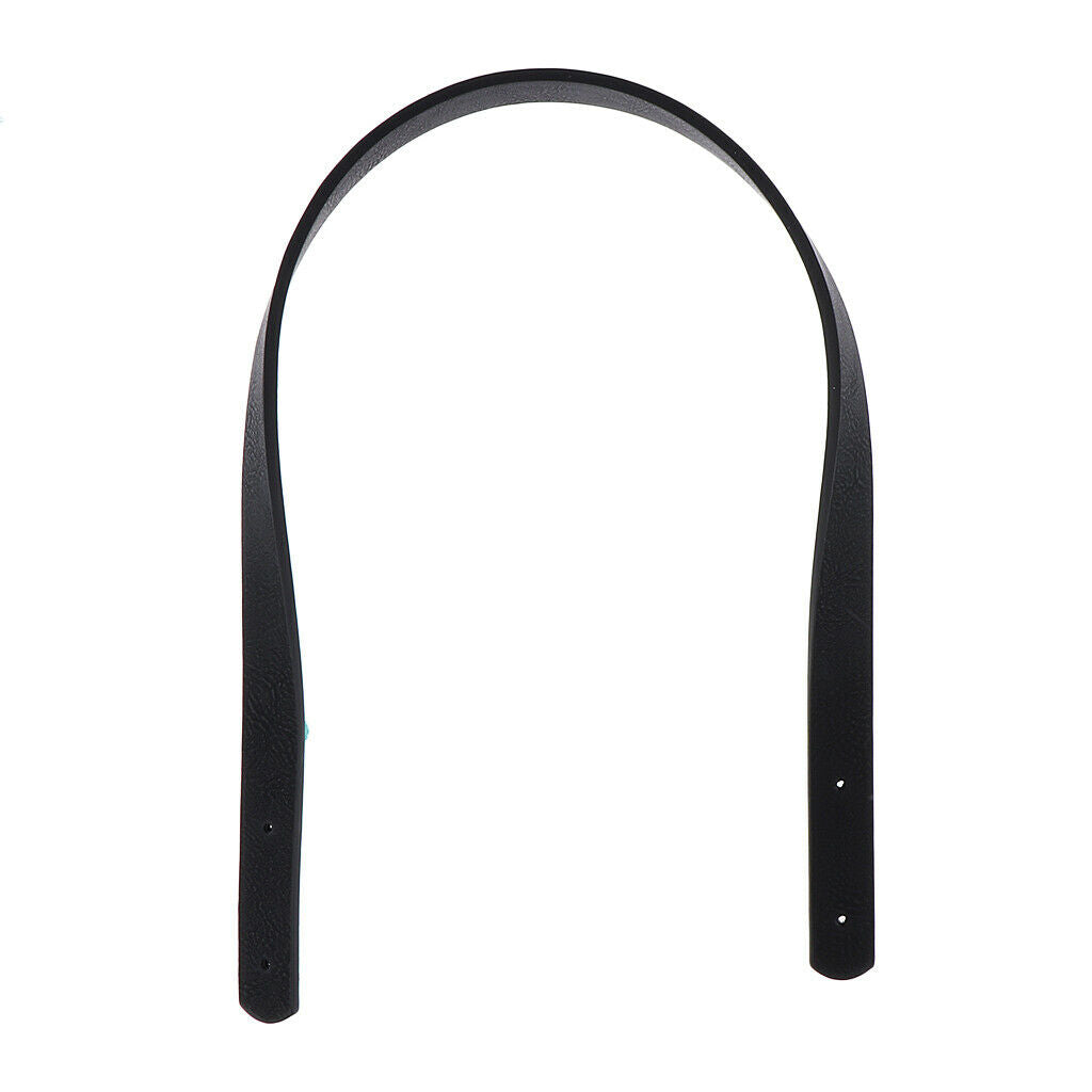 Pack of 2pcs Women Black Bag Strap Belt Shoulder Bag Replacement Belt Handle
