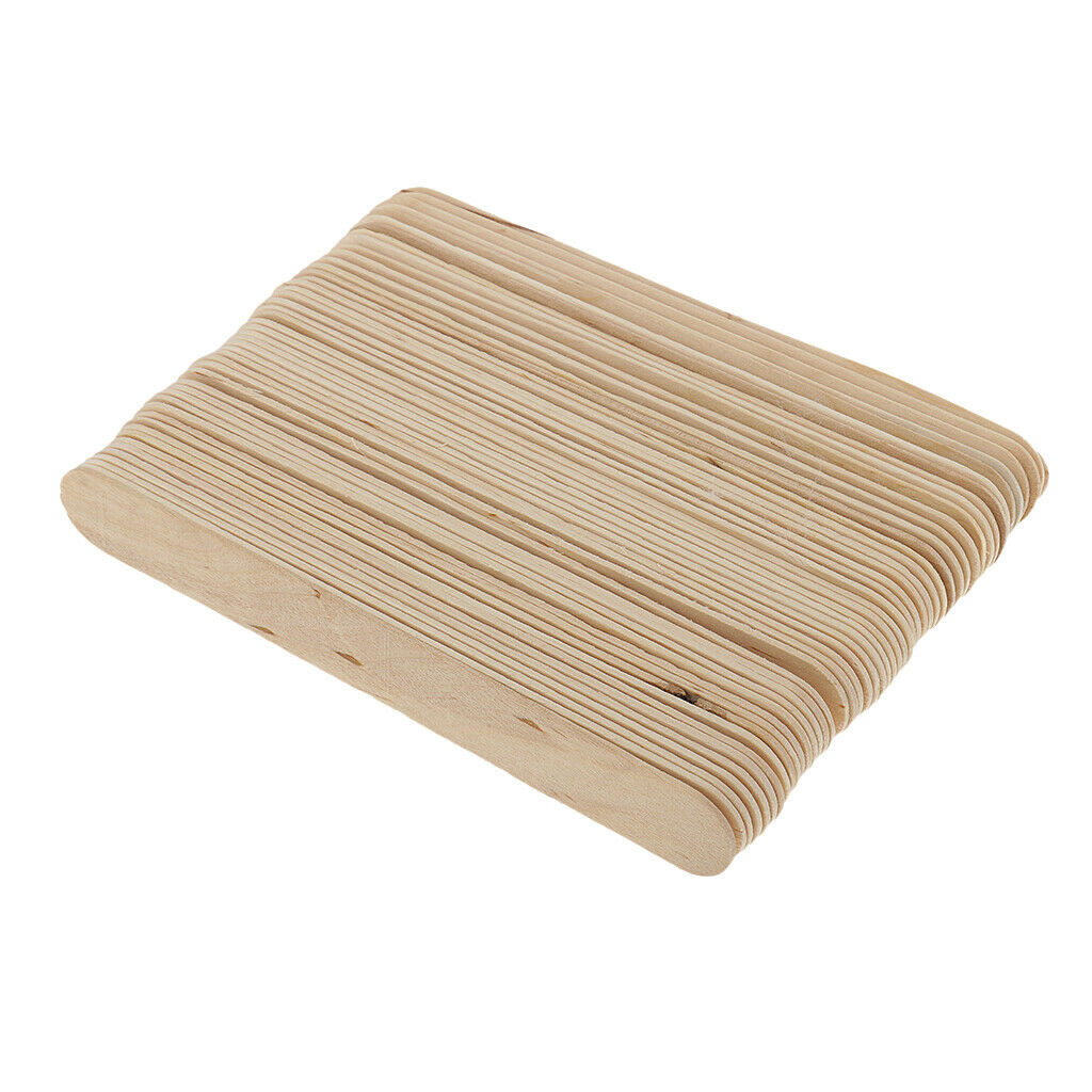 Bulk 50 Pieces Large Spatulas Wax Applicators Waxing Hair Removal Craft