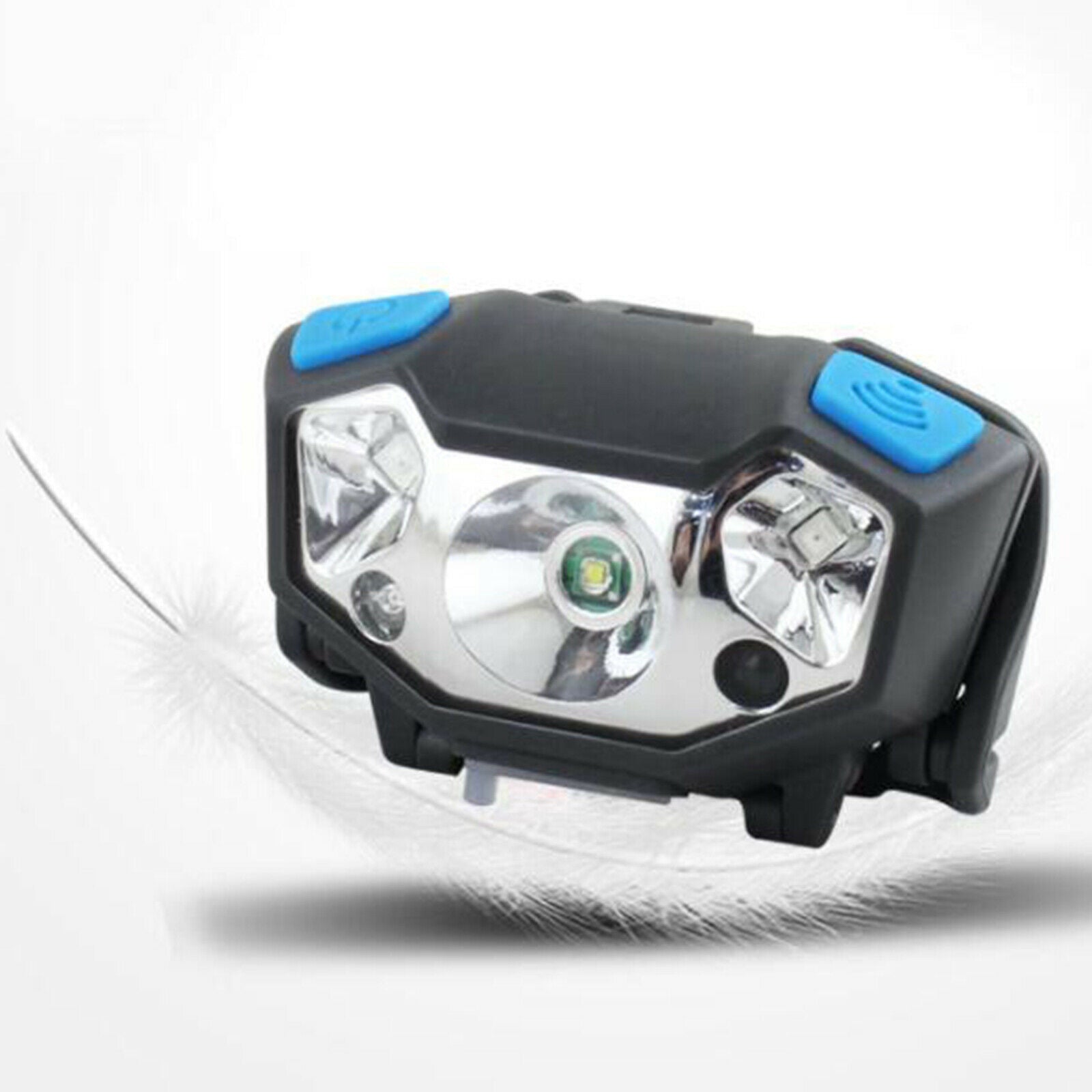 Q5 LED Headlamp Rechargeable Motion Sensor Flashlight Torch Camping Outdoor