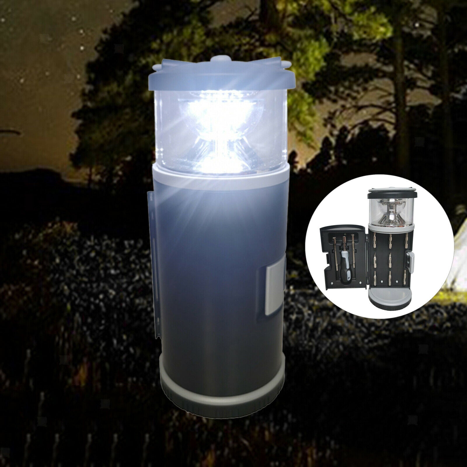 Portable LED Camping Lantern Lamp Flashlights for Outdoor Hiking Tent Garden