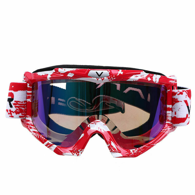 Motorcycle Motocross Riding Goggles ATV Dirt Bike Off Road Color Eyewear Glasses
