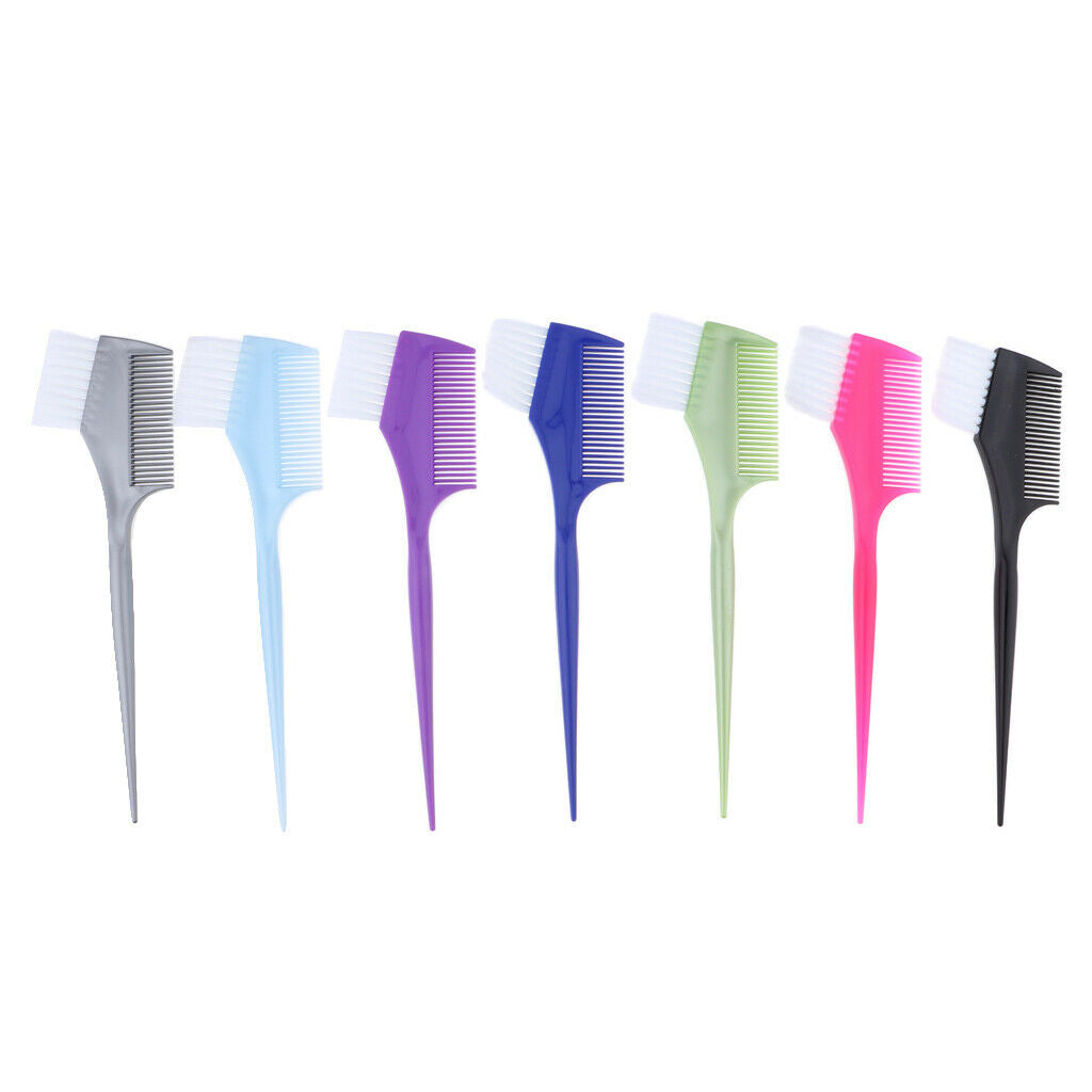 7 Pack Hair Dye Brushes, Hair Dye Color Hightlights Brush Hair Coloring Dyeing