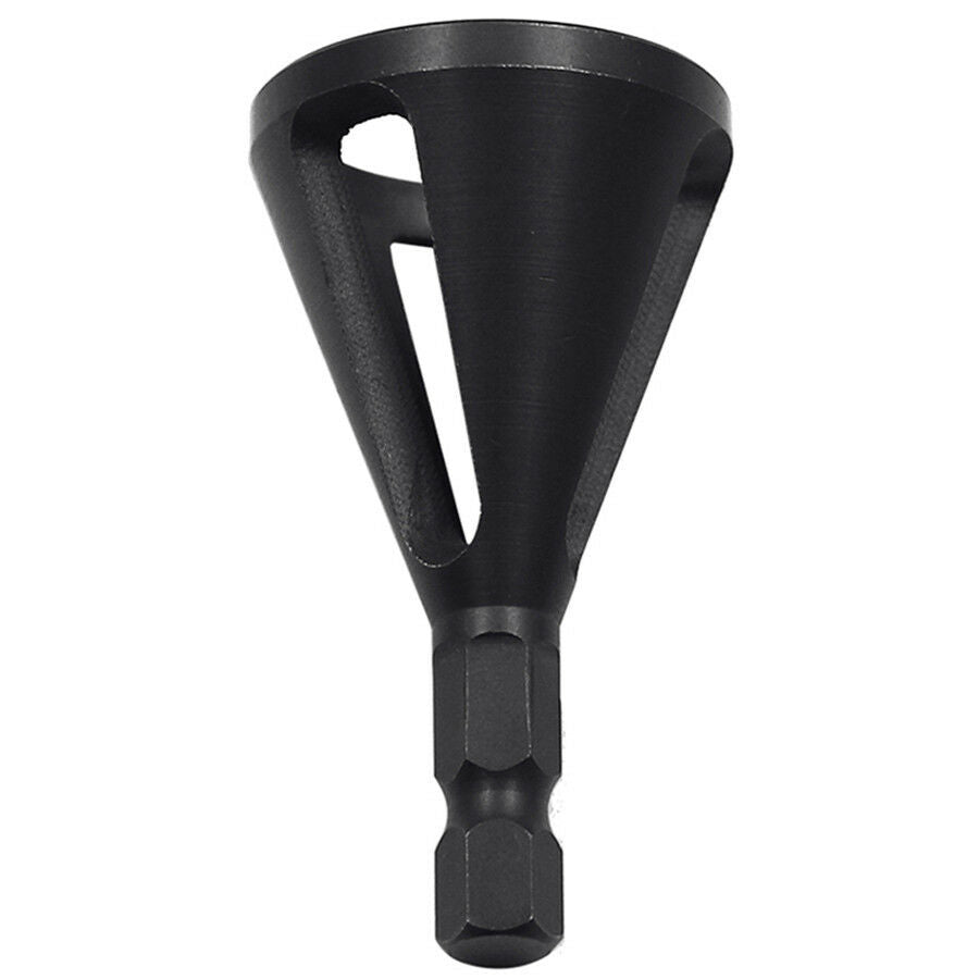 Hex Shank Black Deburring External Chamfer Tool Bit Remove Burr Repairs Tools