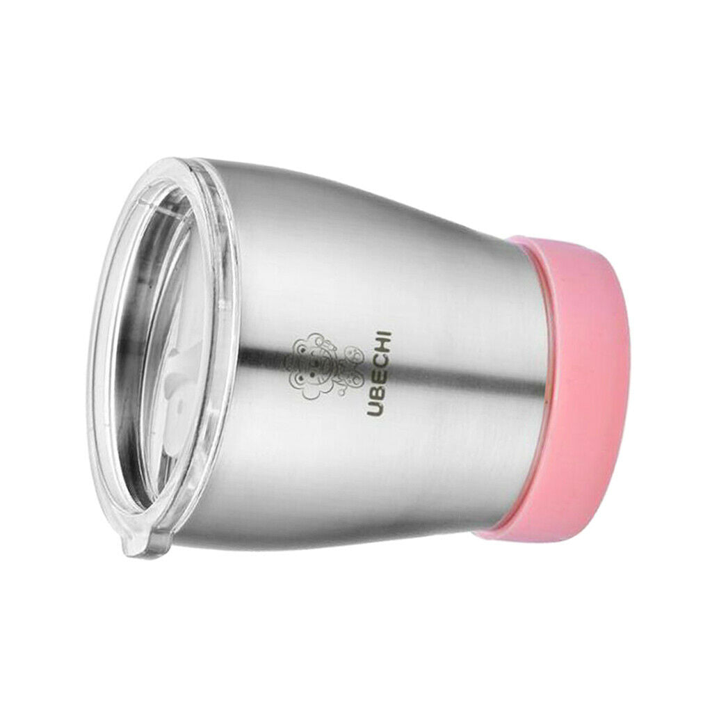 300 ML Stainless Steel Cup Outdoor Coffee Tea Juice Water Drinks Mug Pink