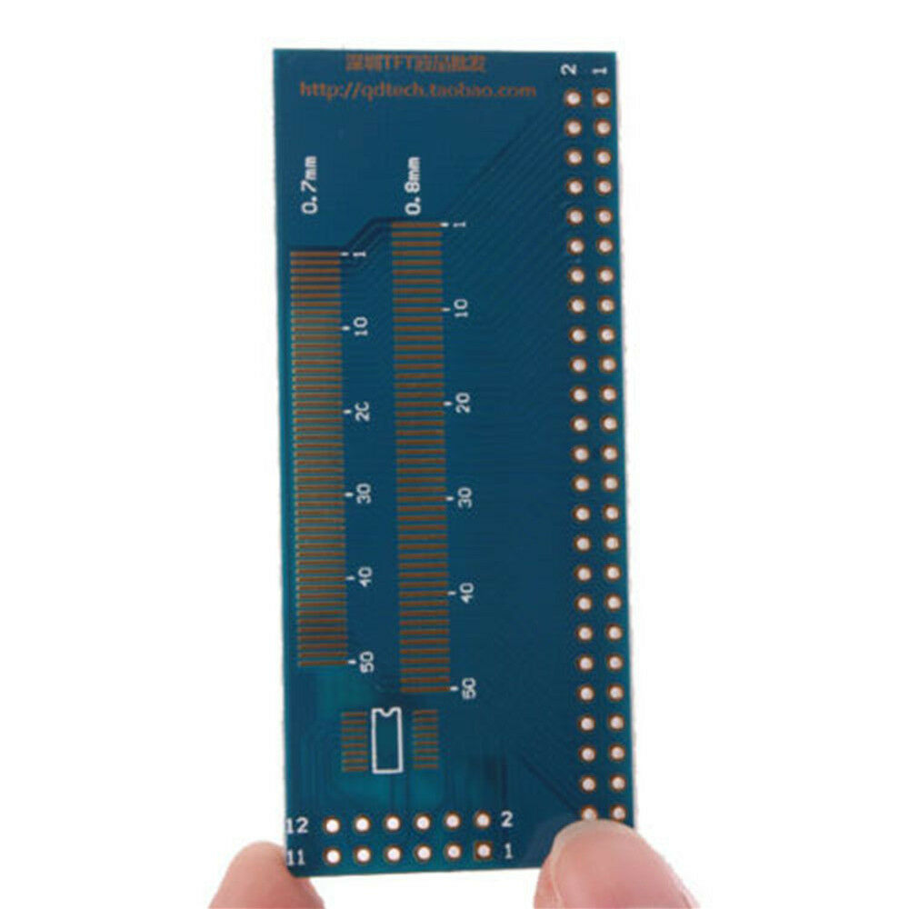 5PCS 0.5/0.7/0.8/1.0mm Pitch TFT LCM LCD Adapter Board FPC Board SMD To DIP