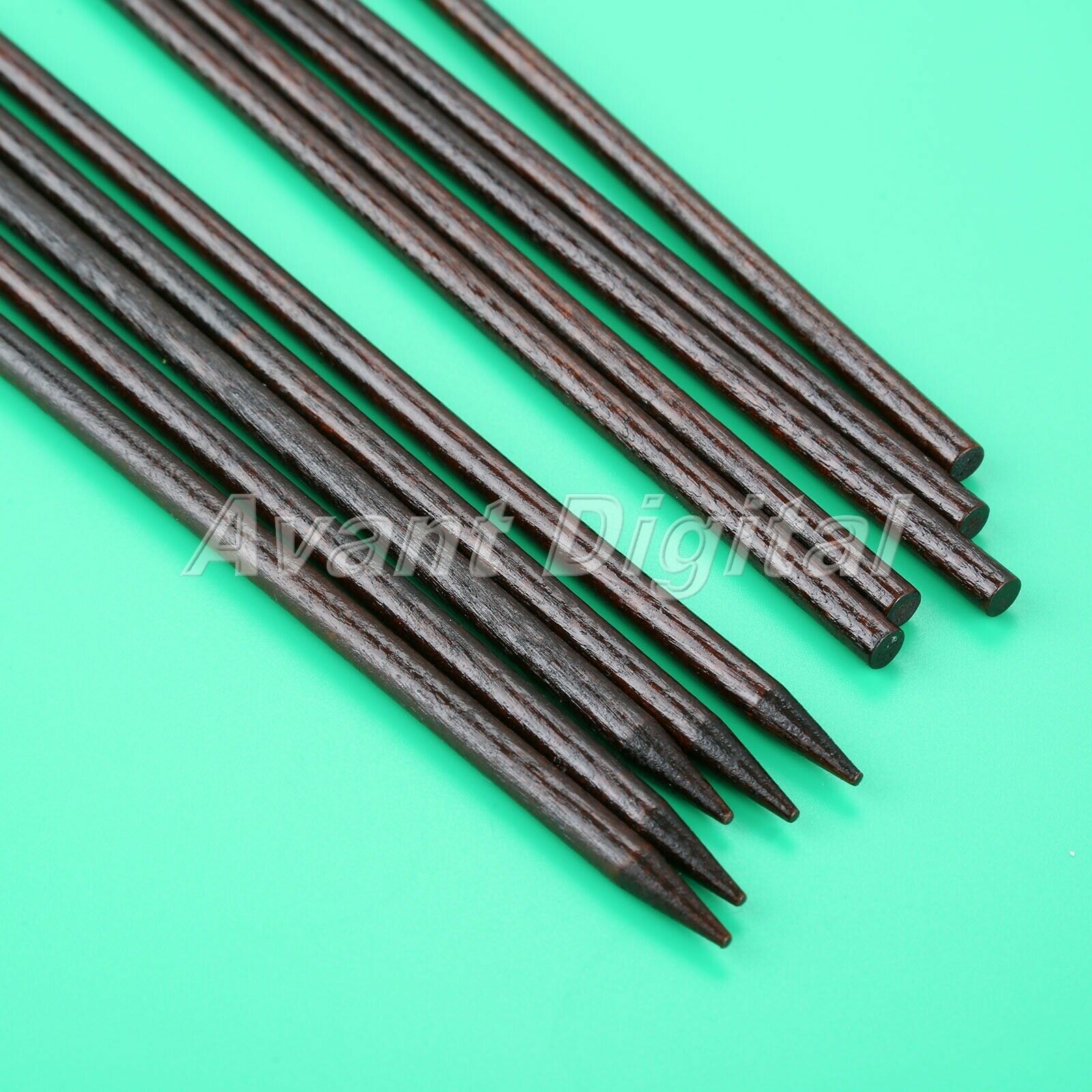 10Pcs Eco-friendly Hairwear Woman Hair Sticks Wooden Hairpins Chinese Style 18cm