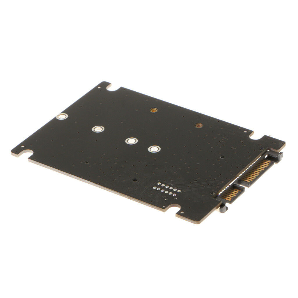 mSATA/M.2 2242/2260/2280(NGFF)to SATA III Convertor Adapter Card SSD Black
