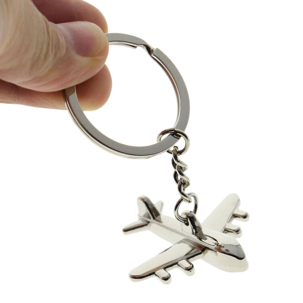 Gift Key Chains Keychain Keyfob Keyring Civil Aviation Air Plane Metal Al.l8