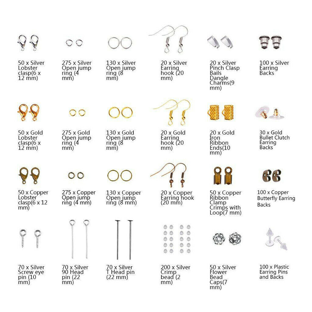 Jewelry Findings Kit Findings Necklace Repair Pliers For DIY Crafts