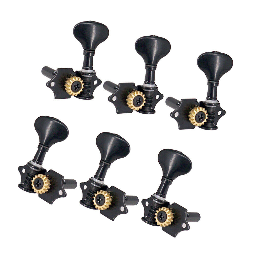 6PCS Acoustic Guitar Tuners Tuning Pegs Keys Machine Heads 3L 3R