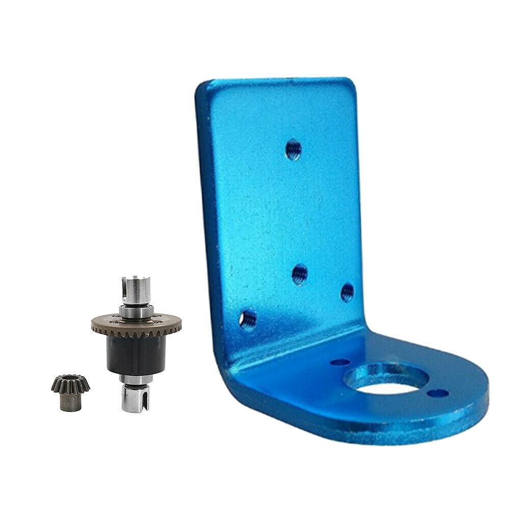 Metal 38T Diff Gear & Motor Holder Set for Wltoys K929-B RC Buggy Car Parts