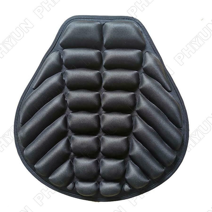 1x Motorcycle Seat Cover Sunscreen Mat Inflatable Decompression Air Seat Cushion