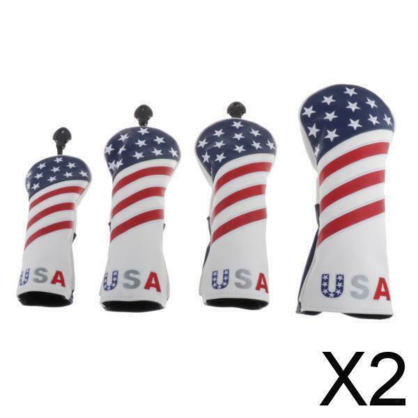 2X Portable Sports Golf Headcover Golf Head Cover Golf Club Protector Cover