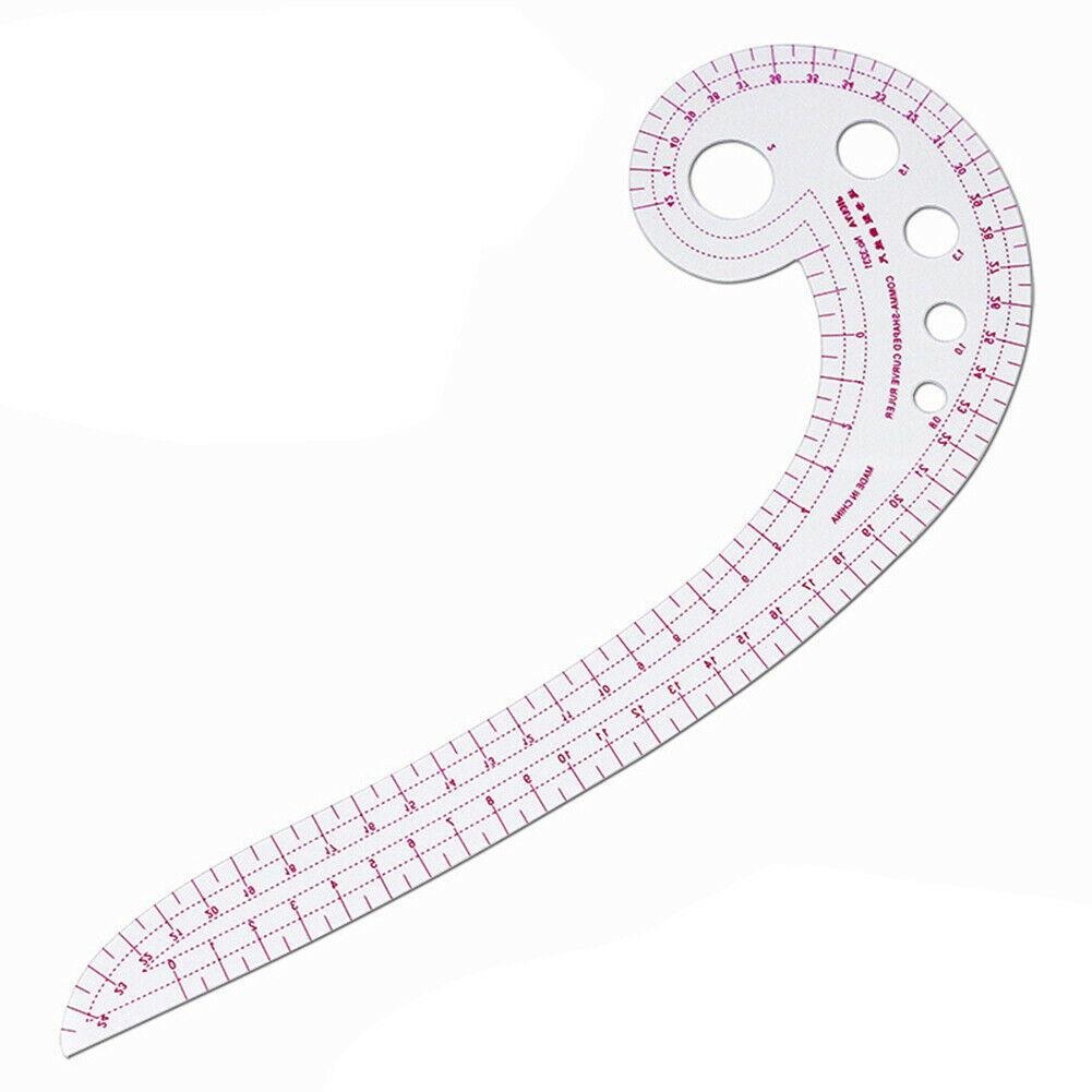 4pcs Tailor Measuring Ruler Yardstick Sleeve Sewing Clothes Drawing Ruler @