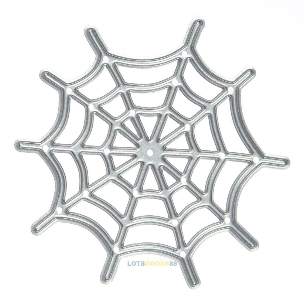 Spider Web Metal Cutting Dies Stencils DIY Scrapbook Album Paper Card Craft NEW