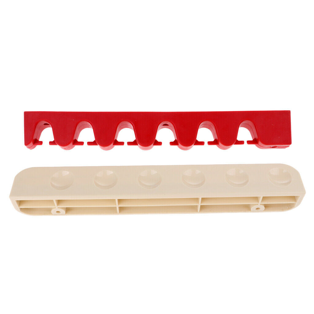 Plastic Snooker Billiard Pool Cue Rack