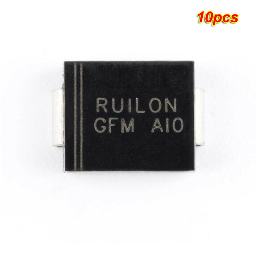 10pcs SMCJ33A DO-214AB 33V Unidirectional TVS transient suppression diode