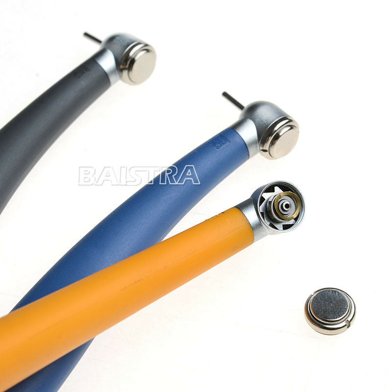 3PCS Pana Max Dental Rainbow High Speed Handpiece Torque Push 4H Sets