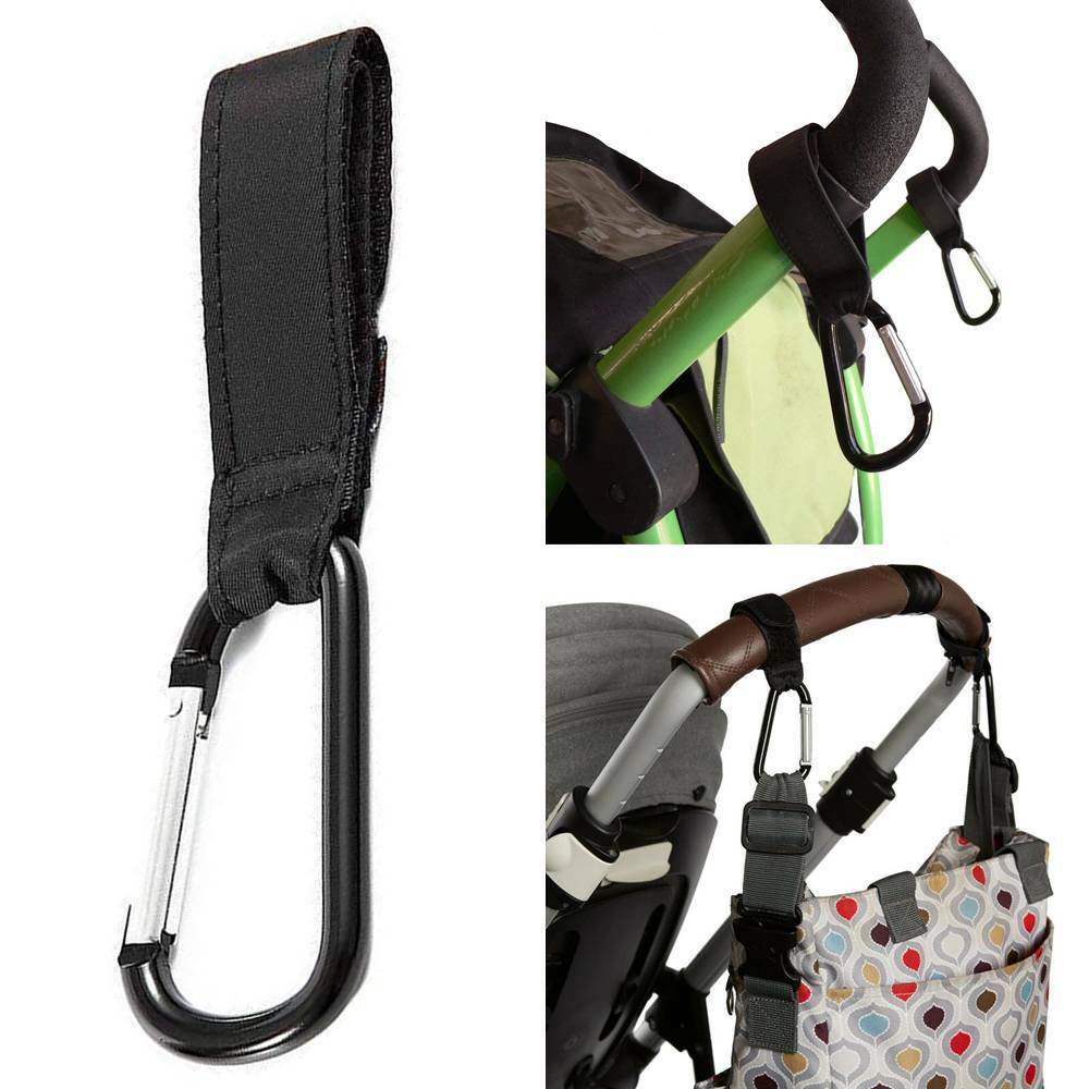 Clips by Buggy Basics Hook Shopping Bags Mummy Baby Pushchair or Strollers Hot
