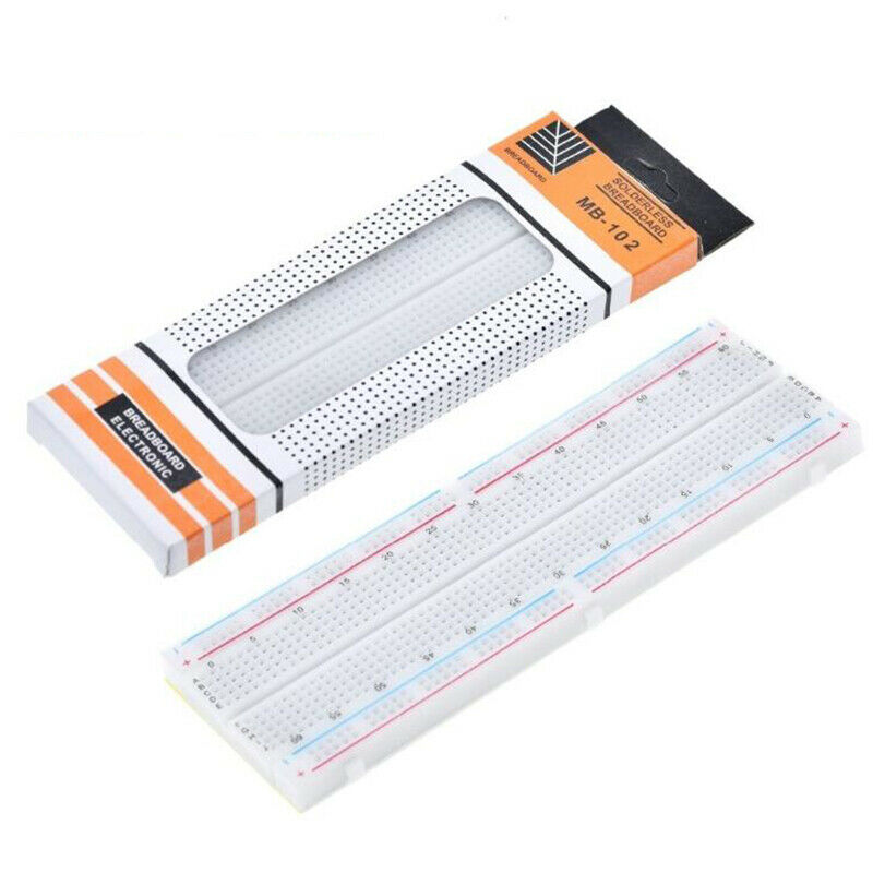1set MB102 High-quality Breadboard Power Module 830 Points 65 Jumper WiresY1