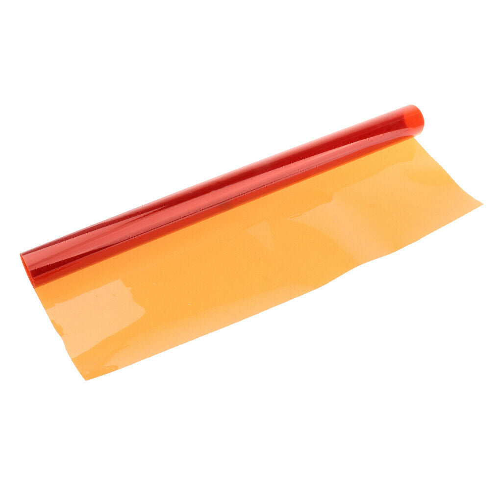 4X Orange 40×50cm Square Lighting Filter Colour Effects Gel Theatre TV Party