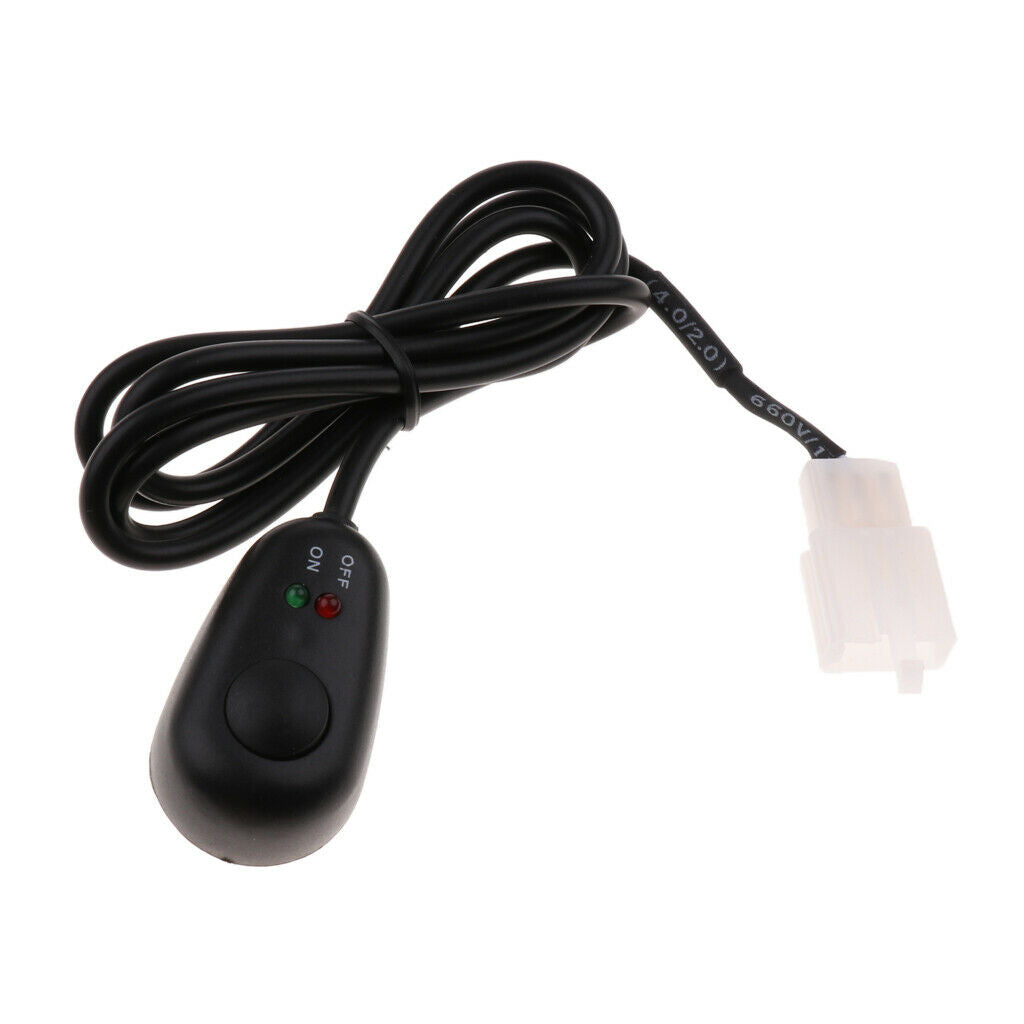 Car Push Button Switch Waterdrop Shape