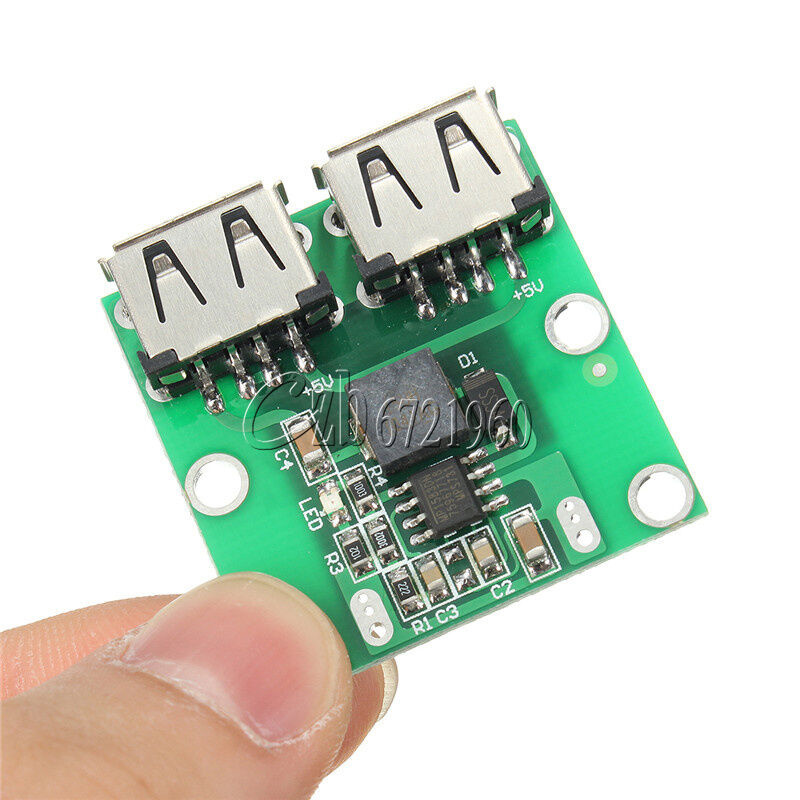 9V/12V/24V to 5V DC-DC Step Down Charger Power Module Dual USB Voltage Board