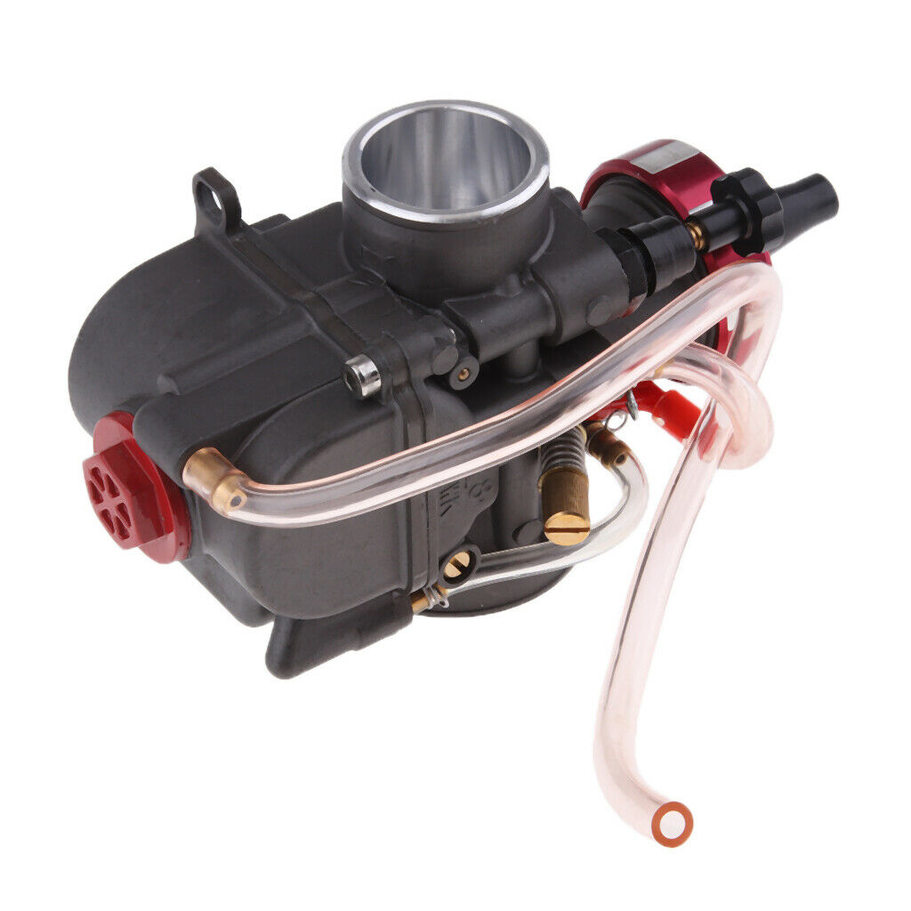 PWK28 28mm Flat Slide Carburetor Kit for 2 stroke 47CC/49CC Scooter Mini ATV