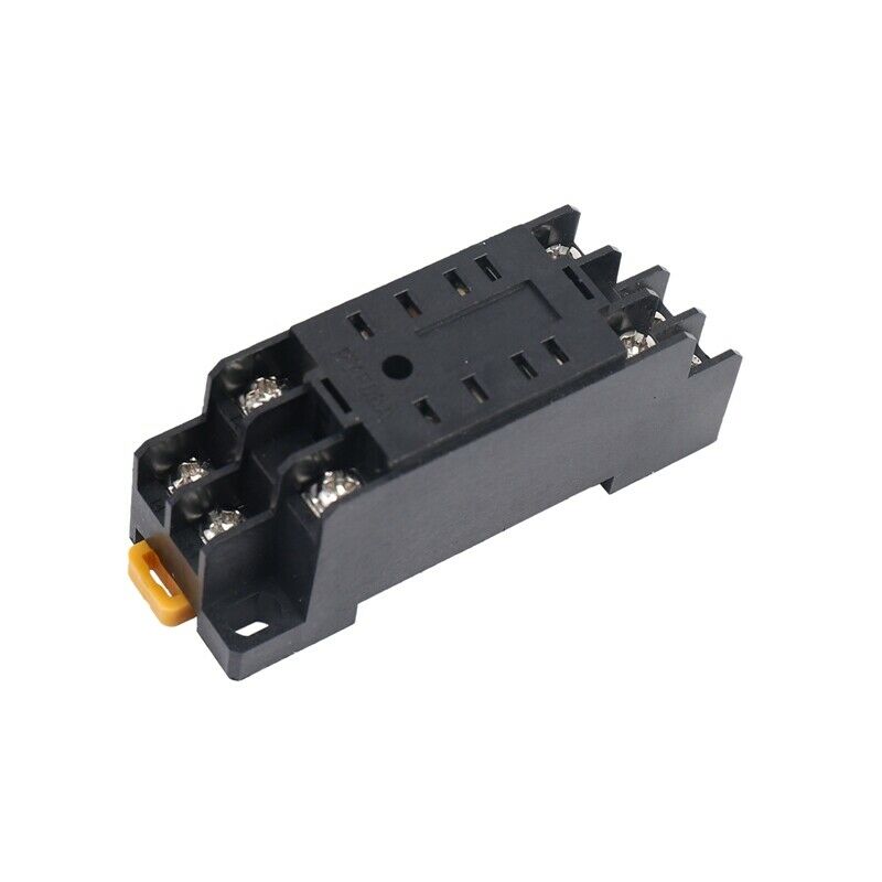 220/240V AC Coil DPDT Power Relay MY2NJ 8 Pin w Socket Base H4N8N8