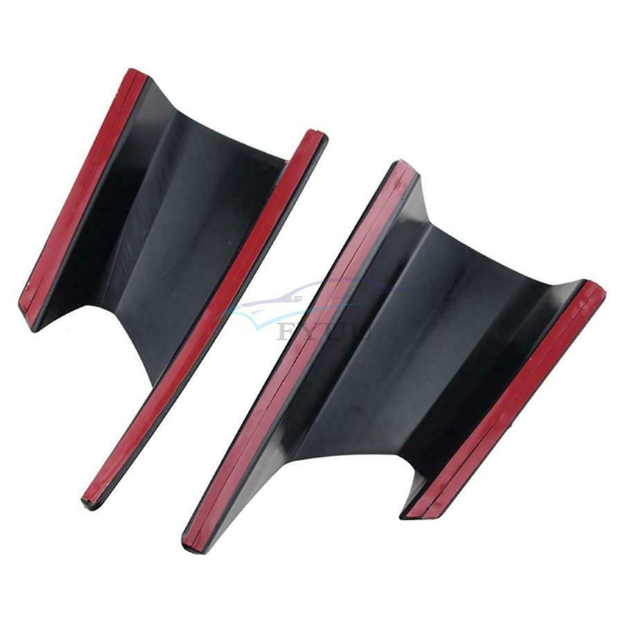 2 × Motorcycle Left & Right Fairing Wing Tip Antifouling Plastic Cover Protector