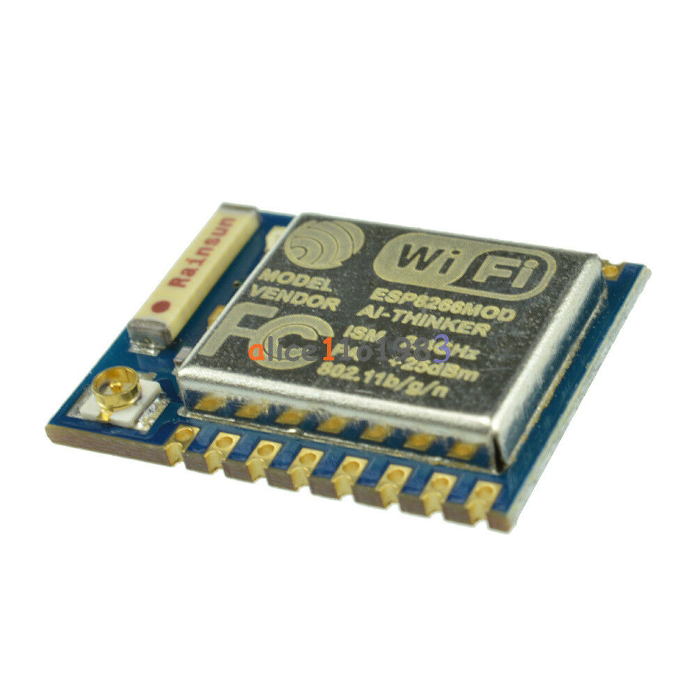 2PCS ESP8266 Esp-07 Remote Serial Port WIFI Module+ IO Adapter Plate Expansion