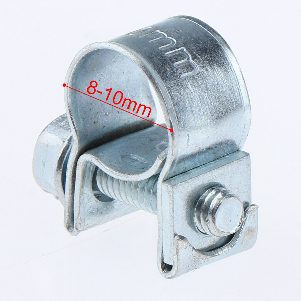 Set of 20 Injection Style Hose Clamps Hose Clip Assortment Kit For Petrol