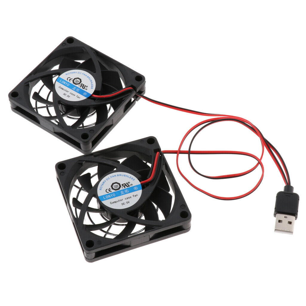 7 cm laptop desktop compute fan cooler heat sink