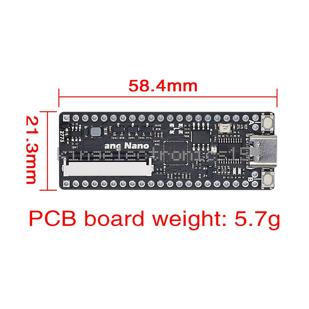 Nano minimalist line FPGA development board breadboard GW1N-1 NEW