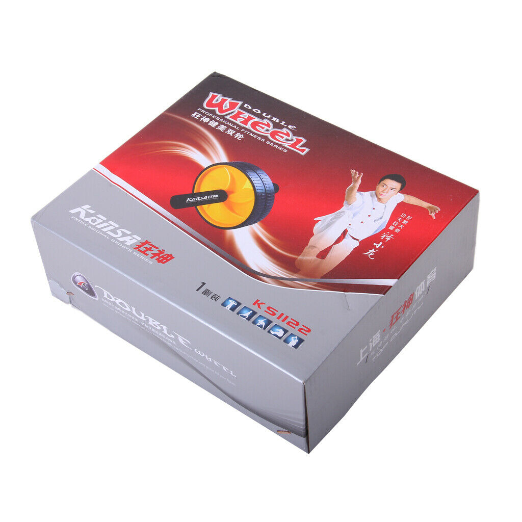 Gym Abs Shoulders Arms Back Fitness Abdomen Trainer Workout Exercise Wheel