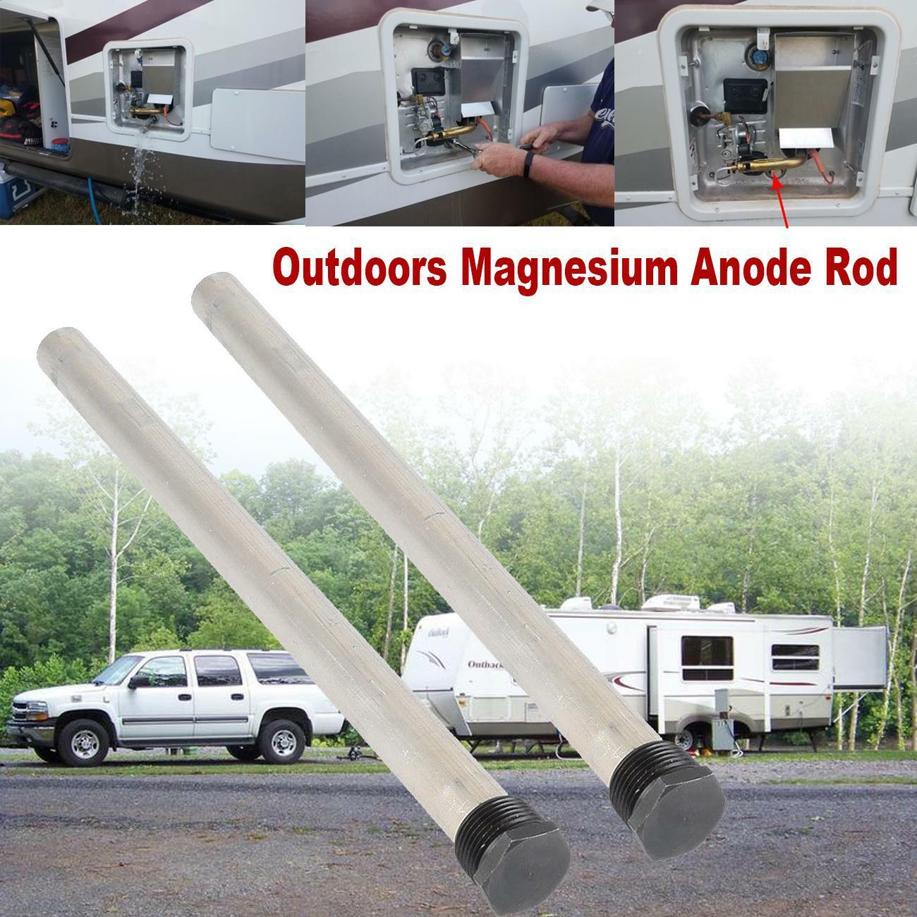 2X Water Heater Magnesium Anode Rod Replace For Suburban 232767 RV-Camper 9 1/4"