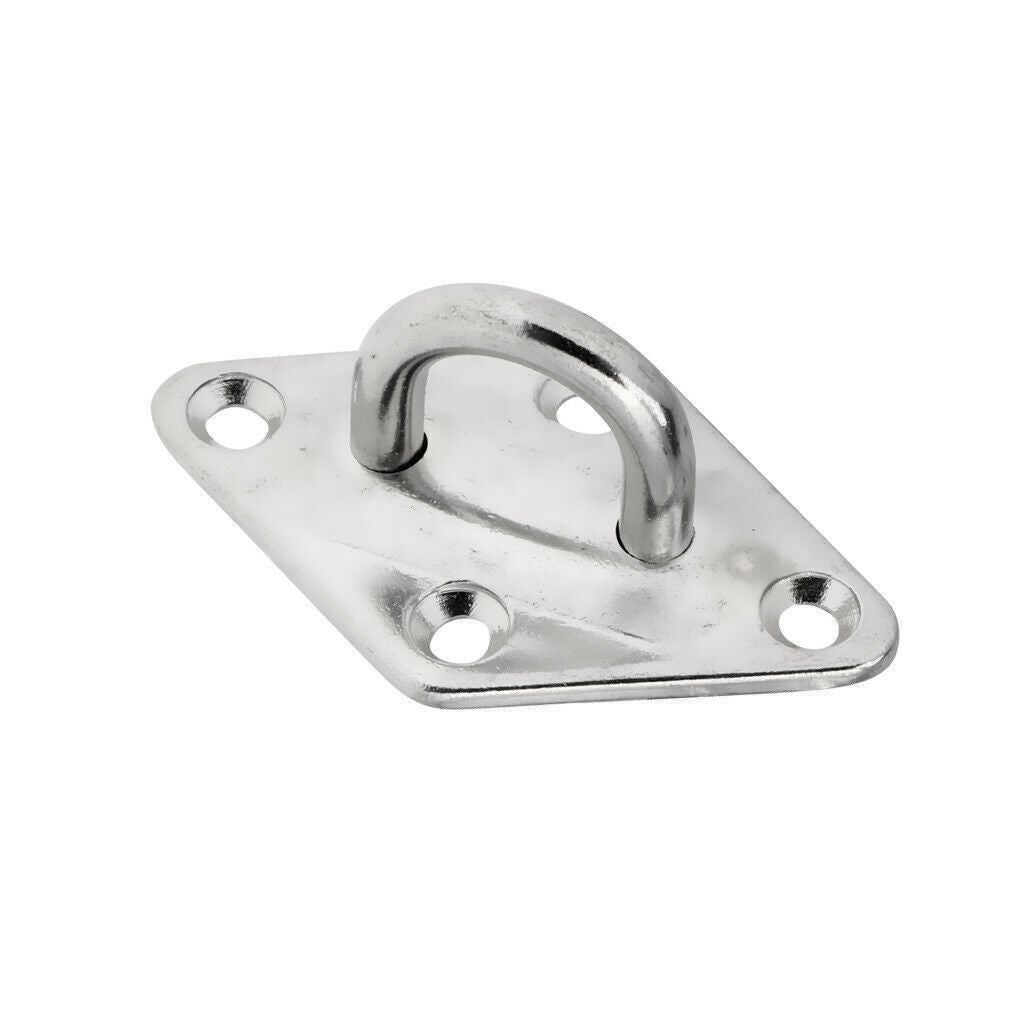 Stainless Steel 8mm Cover Plate Eye Plate Wall Eye Plate Lashing Eye Plate Wall