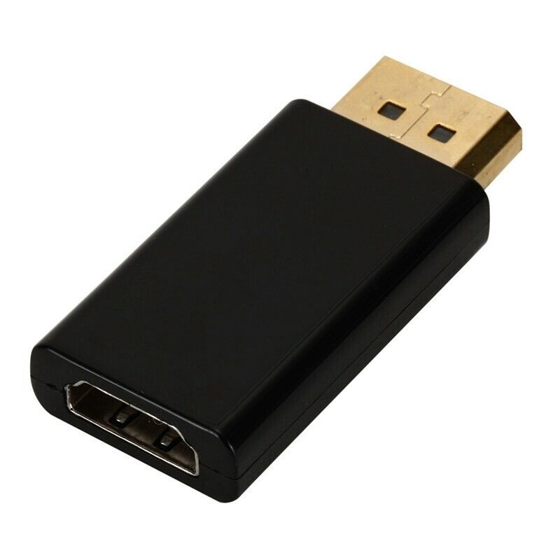 4X(Displayport to mi Female Adapter Converter 1080P Dp to mi Z8P1)