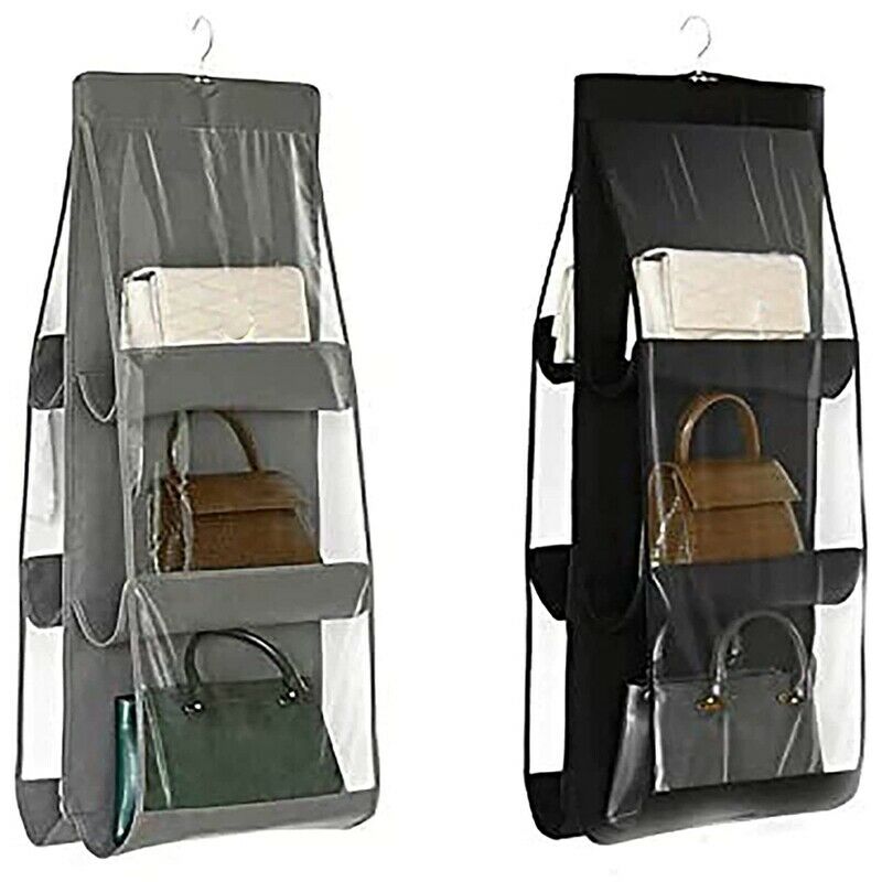 Hanging Closet Organizer, Hanging Handbag Purse Organizer for Family Closet A7T9