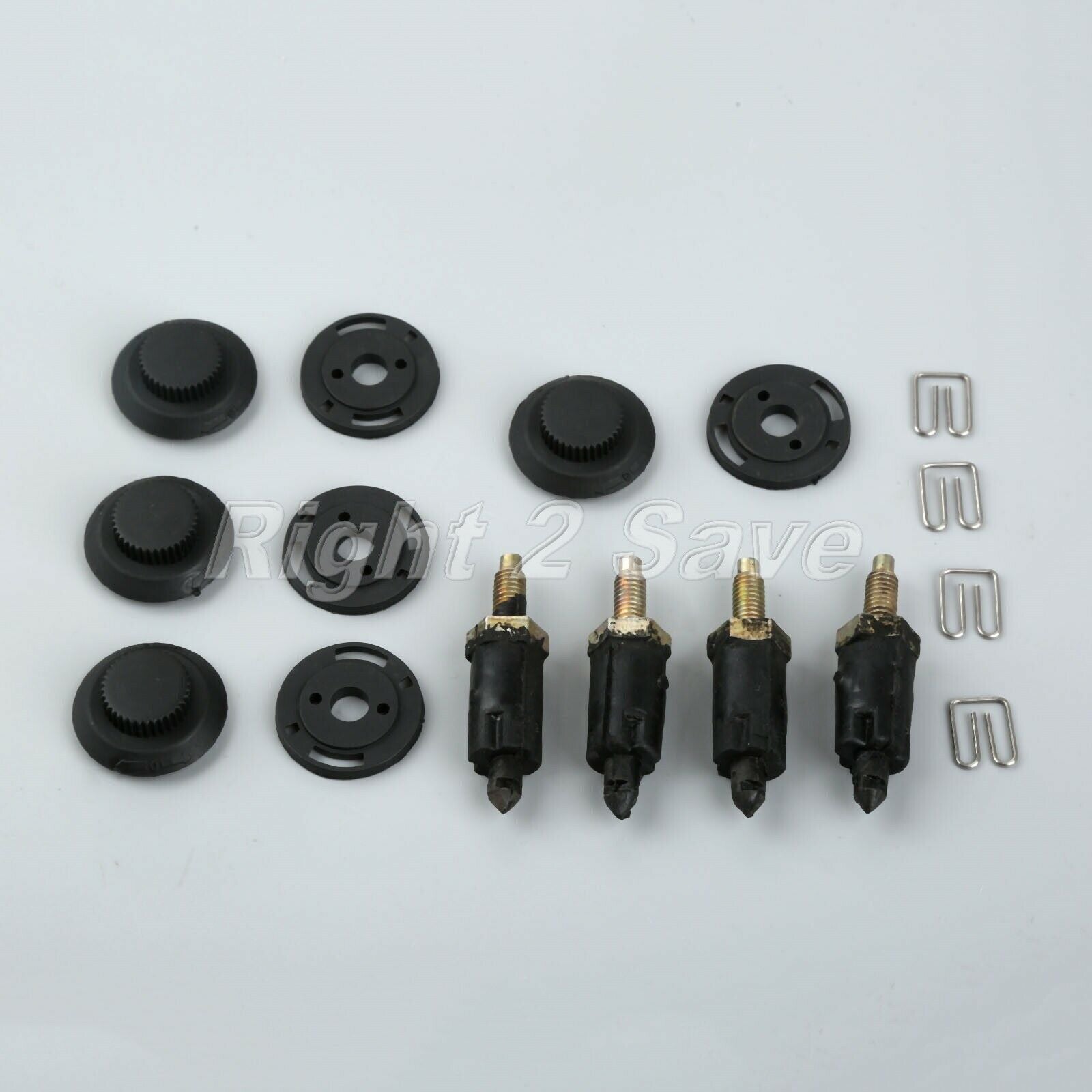 4 Set Car HDi Engine Cover Studs/Bolts & Cover Clips Fit for CITROEN/PEUGEOT 307
