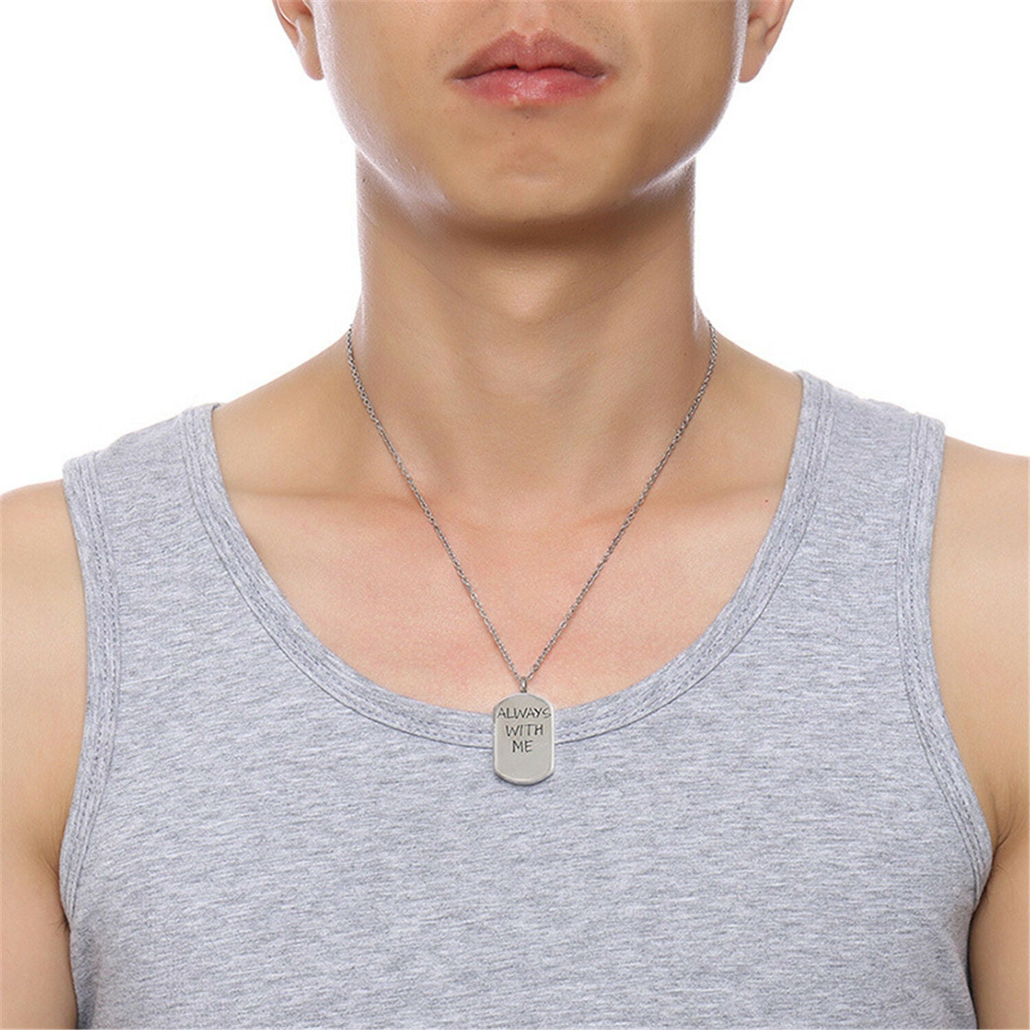 Stainless Steel Cremation Jewellery Ashes Memorial Pendant Necklace Keepsake Urn