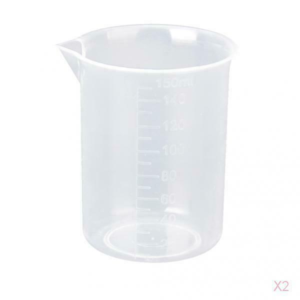 150ml Transparent Plastic Graduated Beaker