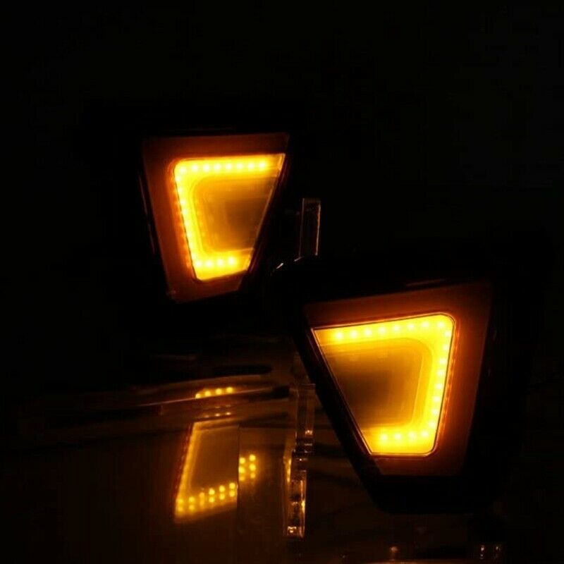 Car Red Lens Rear Bumper Reflector Light LED Brake Lamp for  Jazz/Fit 2014-2N6P7